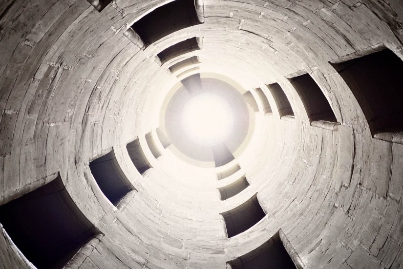 Light Sky Silo Windows